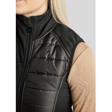 Colete acolchoado sem mangas Montar Emma feminino Colete acolchoado sem mangas Montar Emma feminino