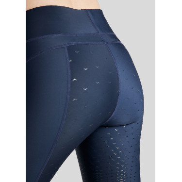 Legging Montar Linnea full grip feminino Marinho Azul-marinho Legging Montar Linnea full grip feminino Marinho Azul-marinho