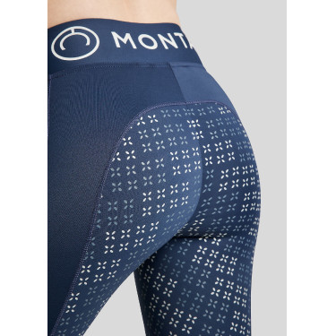 Legging Montar Selena logo full grip feminino Legging Montar Selena logo full grip feminino