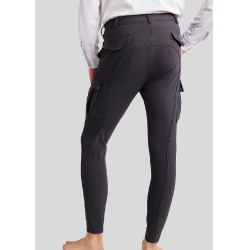 Calça cargo de equitação masculina Marinho Azul-marinho