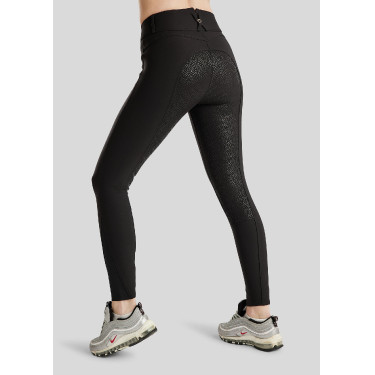 Calça de Montaria Megan cintura alta feminina full grip Vol 2 Preto
