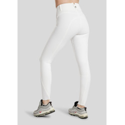 Calça de Montar Molly Yati feminina cintura alta full grip Branco Calça de Montar Molly Yati feminina cintura alta full grip Branco