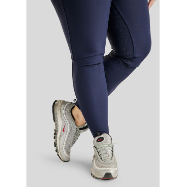 Calça de montaria cintura alta ESS Megan Vol 2 Curve feminina Marinho escuro Azul