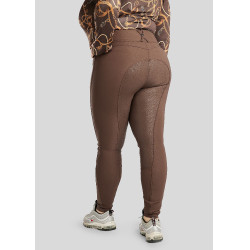 Calça de montaria cintura alta ESS Megan Vol 2 Curve feminina Castanho Calça de montaria cintura alta ESS Megan Vol 2 Curve feminina Castanho