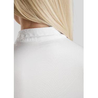 Pólo de concurso Montar Everly crystal logo Curve mulher Pólo de concurso Montar Everly crystal logo Curve mulher