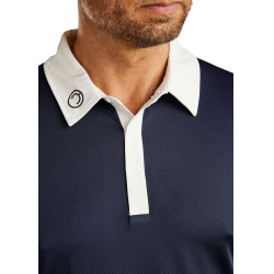 Polo de competição Montar MoWill estruturado feminino Marinho Azul-marinho