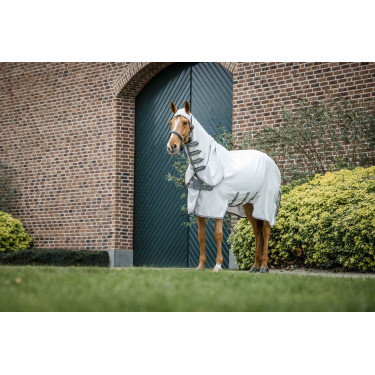 Capa antialérgica Horseware Amigo Ripstop Prata / cinza titânio / prata