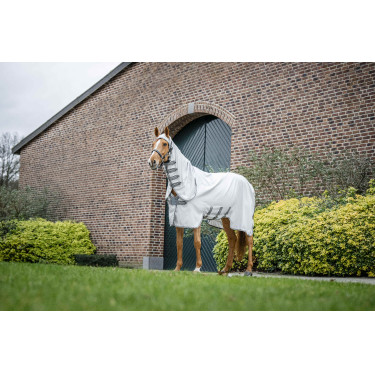 Capa antialérgica Horseware Amigo Ripstop Prata / cinza titânio / prata