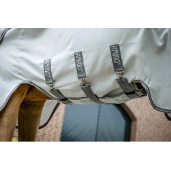 Capa antialérgica Horseware Amigo Ripstop Prata / cinza titânio / prata