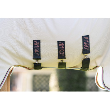 Capa anti-dermatite Horseware Amigo Ripstop Pônei Prata / limão / marinho / rosa / azul Capa anti-dermatite Horseware Amigo Ripstop Pônei Prata / limão / marinho / rosa / azul