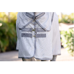 Capa anti-moscas Horseware Amigo Integrada Prata / cinza titânio / prata Capa anti-moscas Horseware Amigo Integrada Prata / cinza titânio / prata