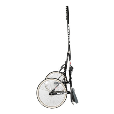 Sulky pônei Finn-Tack R3 QH varas de aço Preto
