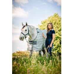 Capa anti-moscas Horseware Newmarket Marine witney Azul-marinho Capa anti-moscas Horseware Newmarket Marine witney Azul-marinho