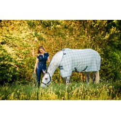 Capa anti-moscas Horseware Newmarket Marine witney Azul-marinho Capa anti-moscas Horseware Newmarket Marine witney Azul-marinho