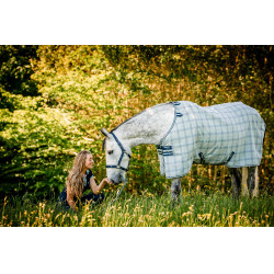 Capa anti-moscas Horseware Newmarket Marine witney Azul-marinho Capa anti-moscas Horseware Newmarket Marine witney Azul-marinho