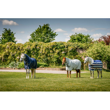 Capa anti-moscas Horseware Newmarket Plus Marine witney Capa anti-moscas Horseware Newmarket Plus Marine witney