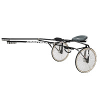 Sulky pônei Finn-Tack R3 QH quadro principal para varas em aço Preto