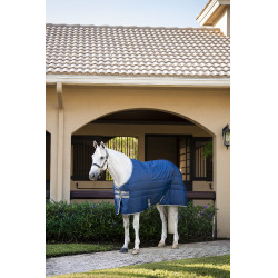 Cobertura de estábulo Horseware Amigo Ripstop Insulator 350g Marinho / cinza titânio Azul-marinho