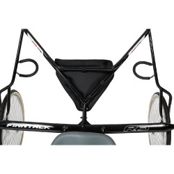 Sulky pônei Finn-Tack R3 QH quadro principal para varas em aço Preto