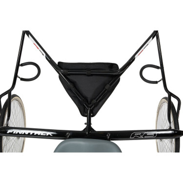 Sulky pônei Finn-Tack R3 QH quadro principal para varas em aço Preto