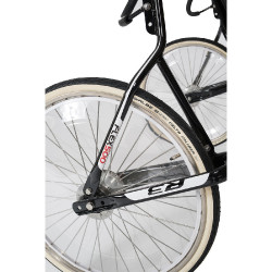 Sulky pônei Finn-Tack R3 QH quadro principal para varas em aço Preto