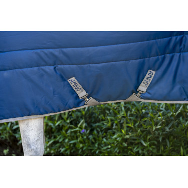Cobertura de estábulo Horseware Amigo Ripstop Insulator Plus 550g Marinho / cinza titânio Azul-marinho