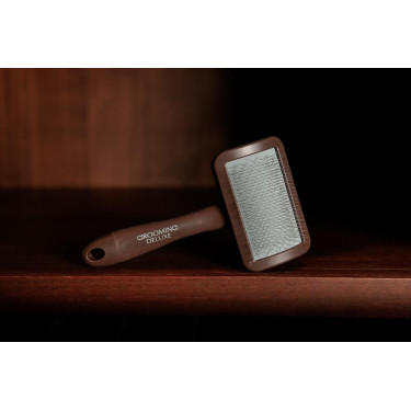 Escova para limpar os velcros Grooming Deluxe