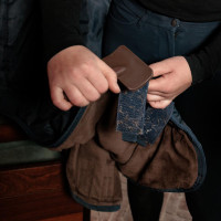 Escova para limpar os velcros Grooming Deluxe Bege Escova para limpar os velcros Grooming Deluxe Bege