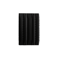 Raspadeira de aço Grooming Deluxe Preto