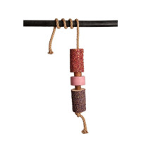 Brinquedo de madeira relaxante Grooming Deluxe com pedra de sal Sammy Brinquedo de madeira relaxante Grooming Deluxe com pedra de sal Sammy