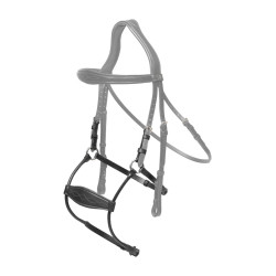 Muserola Híbrida Dy'on Coleção New English Preto