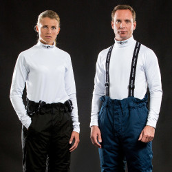 Técnica de moletom de mangas compridas Finn-Tack Pro Branco