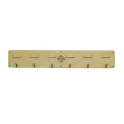 Suporte para cabeçada Grooming Deluxe com 6 ganchos e porta-nome
