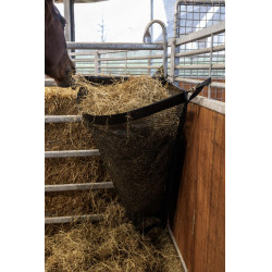 Saco de feno de canto Kentucky Preto