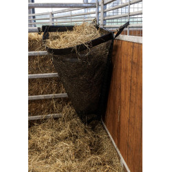 Saco de feno de canto Kentucky Preto