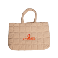 Bolsa acolchoada com logotipo Kentucky Bege Bolsa acolchoada com logotipo Kentucky Bege