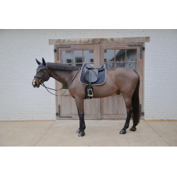 Sela debaixo Kentucky Softshell Onion Quilt Dressage Marinho Azul-marinho