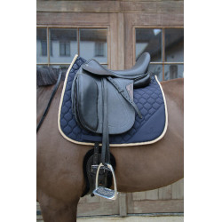 Sela debaixo Kentucky Softshell Onion Quilt Dressage Marinho Azul-marinho