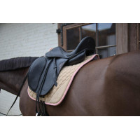 Sela debaixo Kentucky Softshell Onion Quilt Dressage Bege