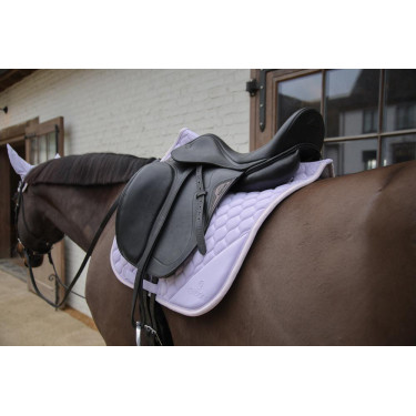 Sela debaixo Kentucky Softshell Onion Quilt Dressage Púrpura Rosa