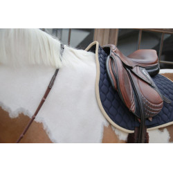 Sela de equitação Kentucky Softshell Onion Quilt Jumping Marinho Azul-marinho