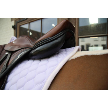 Sela de equitação Kentucky Softshell Onion Quilt Jumping Púrpura Rosa