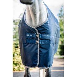 Cobertura de estábulo Horseware Ionic Therapy 50g Bleu imperial / argent /Marine Azul Cobertura de estábulo Horseware Ionic Therapy 50g Bleu imperial / argent /Marine Azul