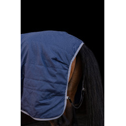 Cobertura de estábulo Horseware Rhino 100g Preto / cinza titânio / azul clássico Cobertura de estábulo Horseware Rhino 100g Preto / cinza titânio / azul clássico