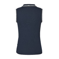 Pólo sem mangas Kingsland KLNaira em malha piqué feminina Marinho Azul-marinho Pólo sem mangas Kingsland KLNaira em malha piqué feminina Marinho Azul-marinho