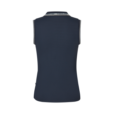 Pólo sem mangas Kingsland KLNaira em malha piqué feminina Marinho Azul-marinho