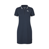 Vestido polo Kingsland KLNaira em malha piqué feminino Marinho