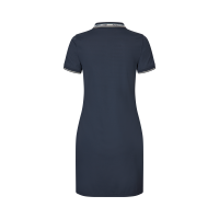 Vestido polo Kingsland KLNaira em malha piqué feminino Marinho Azul-marinho