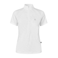 Top de competição Kingsland KLNila feminino Branco Top de competição Kingsland KLNila feminino Branco