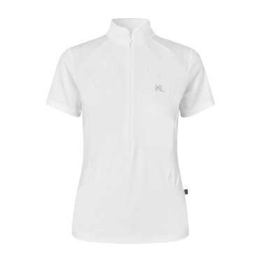 Top de competição Kingsland KLNila feminino Branco